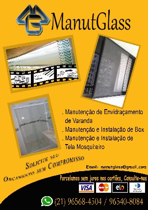 Foto 1 - Tela mosquiteira- box e fechamento de varanda