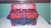 Roland frx-7 red acordeão