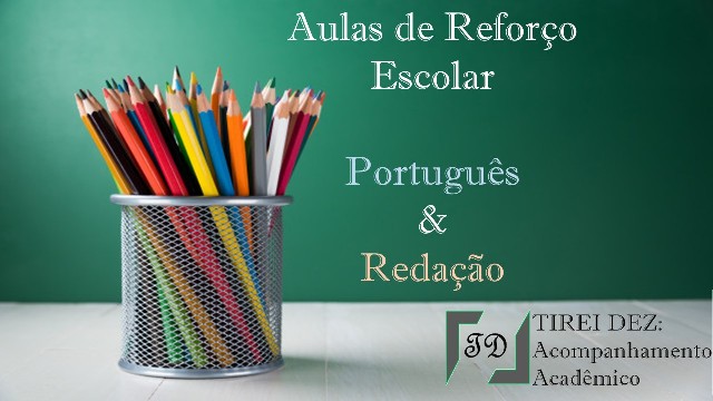Foto 1 - Reforço escolar de português e redação